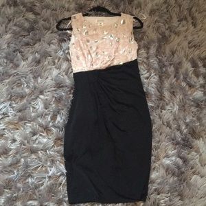 Sleeveless faux dress
